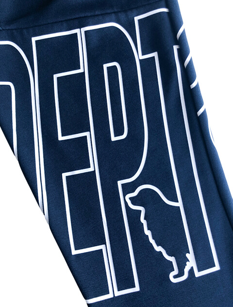 切り替えジャージ　パンツ ブランドのドッグデプト/DOG DEPT