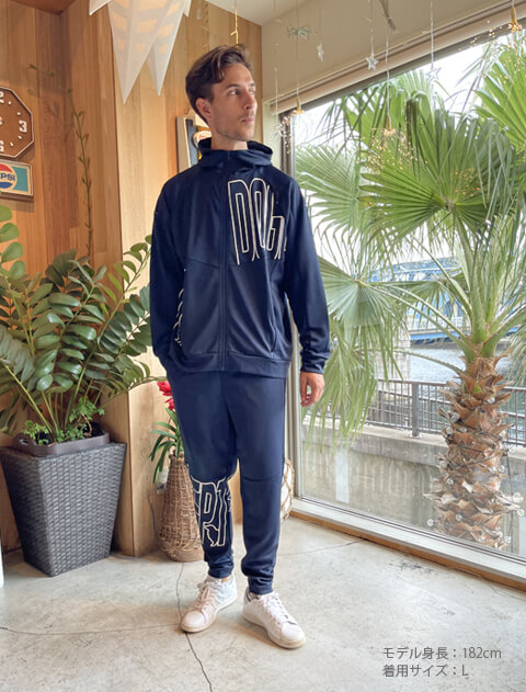 切り替えジャージ　パンツ ブランドのドッグデプト/DOG DEPT