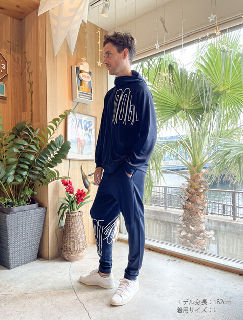 切り替えジャージ　パンツ ブランドのドッグデプト/DOG DEPT