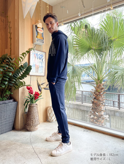 切り替えジャージ　パンツ ブランドのドッグデプト/DOG DEPT