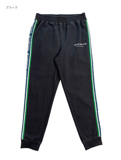ラインロゴパンツ ブランドのドッグデプト/DOG DEPT