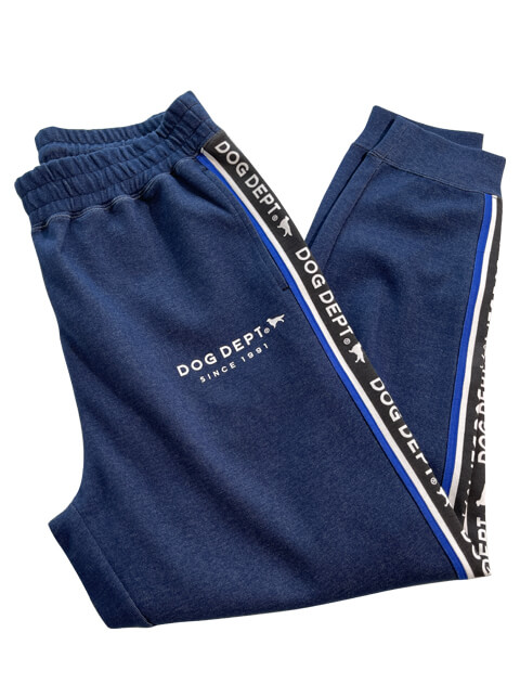 ラインロゴパンツ ブランドのドッグデプト/DOG DEPT