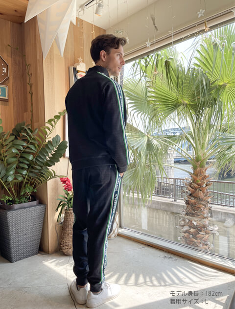 ラインロゴパンツ ブランドのドッグデプト/DOG DEPT