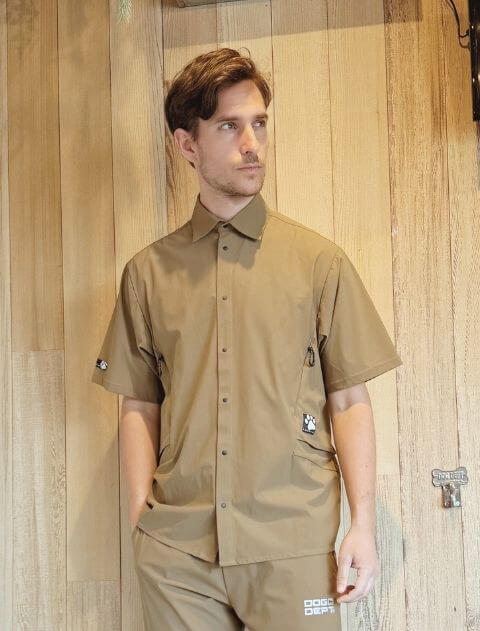 《期間限定アウトレット》【UNISEX】ドライタッチシャツ