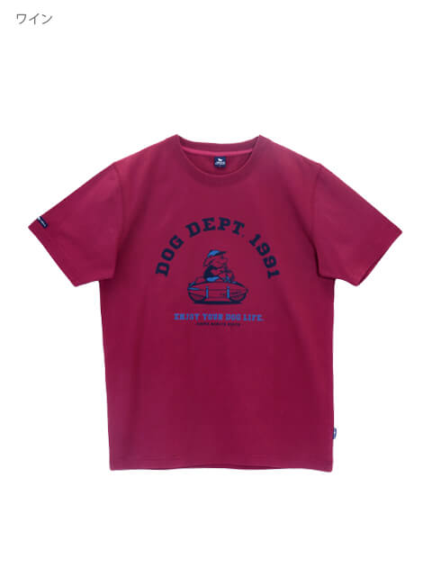ビーチドッグTシャツ   ブランドのドッグデプト/DOG DEPT