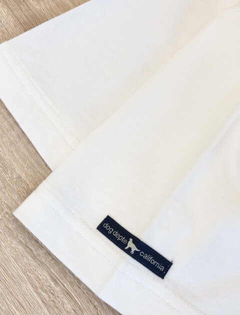 ビーチドッグTシャツ   ブランドのドッグデプト/DOG DEPT