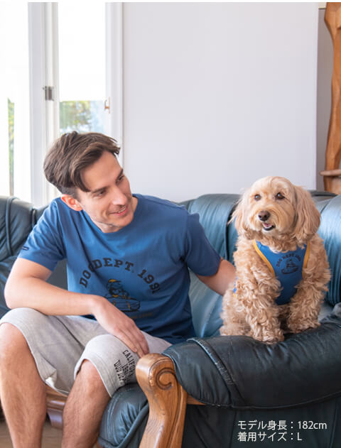 ビーチドッグTシャツ   ブランドのドッグデプト/DOG DEPT