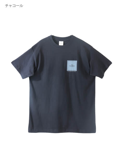 オーガニックコットンメインマークロゴT   ブランドのドッグデプト/DOG DEPT