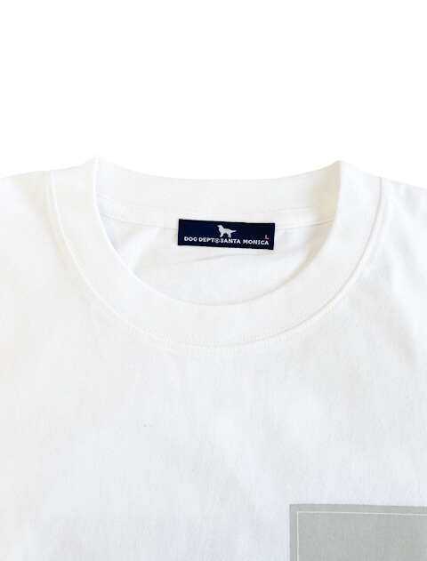 オーガニックコットンメインマークロゴT   ブランドのドッグデプト/DOG DEPT