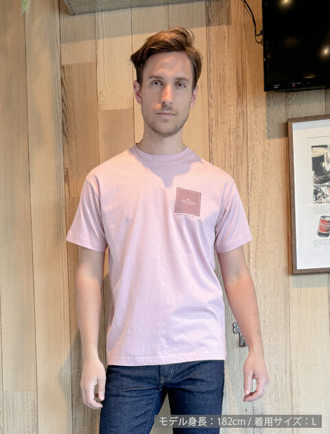 オーガニックコットンメインマークロゴT   ブランドのドッグデプト/DOG DEPT