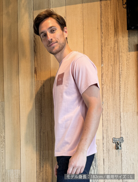 オーガニックコットンメインマークロゴT   ブランドのドッグデプト/DOG DEPT