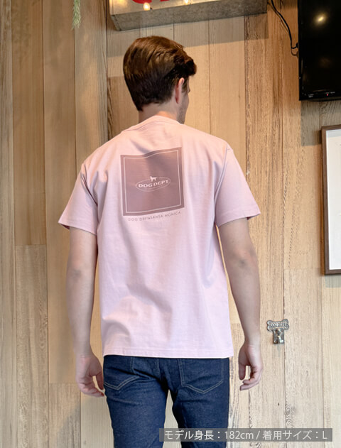 オーガニックコットンメインマークロゴT   ブランドのドッグデプト/DOG DEPT