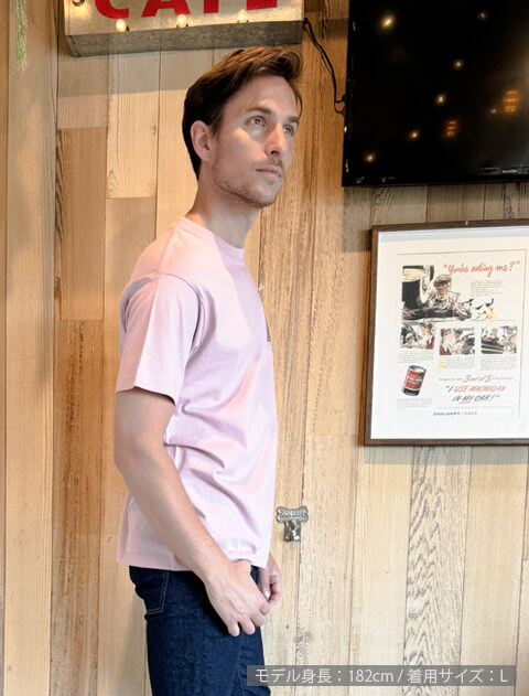 オーガニックコットンメインマークロゴT   ブランドのドッグデプト/DOG DEPT