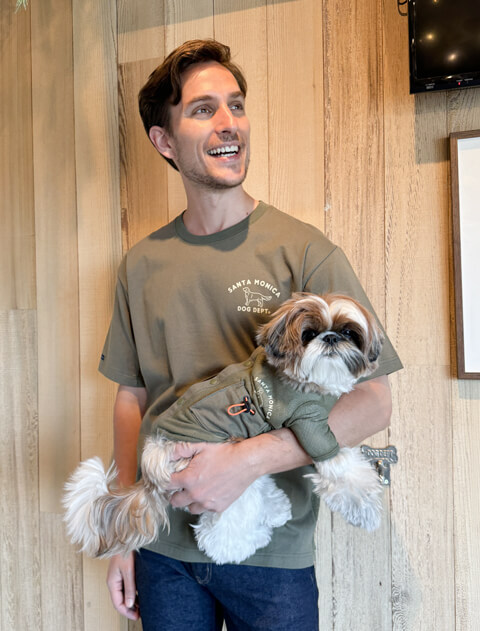 UNISEX】メッシュ使いTシャツ 