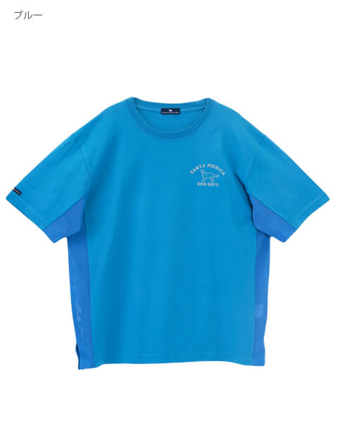 メッシュ使いTシャツ ブランドのドッグデプト/DOG DEPT