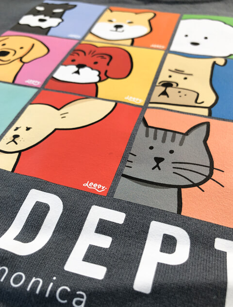 キャンバスドッグT ブランドのドッグデプト/DOG DEPT