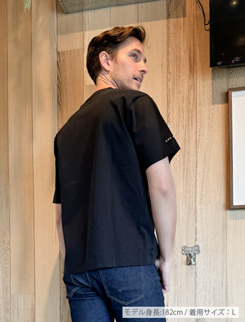 高密度ポンチ　クルーTシャツ   ブランドのドッグデプト/DOG DEPT