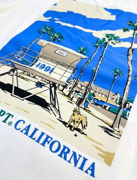 カラフルイラストTシャツ   ブランドのドッグデプト/DOG DEPT