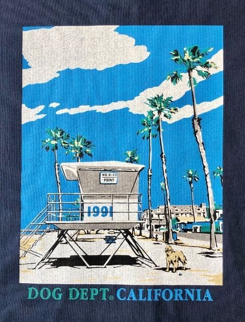 カラフルイラストTシャツ   ブランドのドッグデプト/DOG DEPT