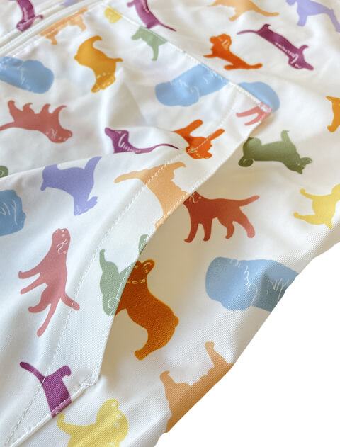 シルエットドッグラッシュガード  ブランドのドッグデプト/DOG DEPT