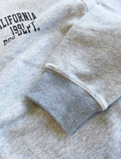 DOG DEPT ドッグデプト ヴィンテージカレッジ ジップパーカー UNISEX】ヴィンテージカレッジジップパーカー