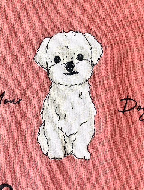 UNISEX】犬種プルパーカー