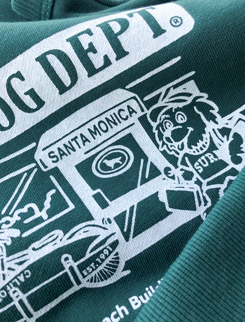 ショッピングイラストスウェット   ブランドのドッグデプト/DOG DEPT