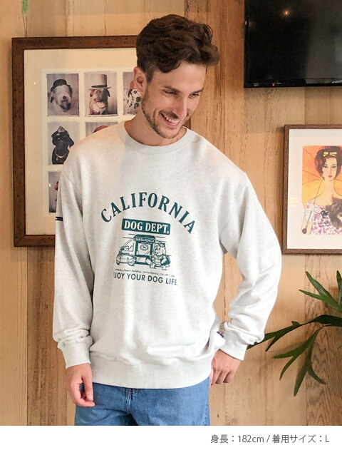 ショッピングイラストスウェット   ブランドのドッグデプト/DOG DEPT