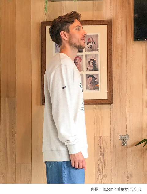 UNISEX】ショッピングイラストスウェット