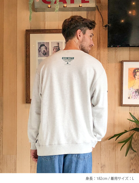 ショッピングイラストスウェット   ブランドのドッグデプト/DOG DEPT