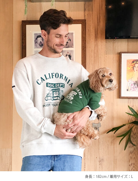 ショッピングイラストスウェット   ブランドのドッグデプト/DOG DEPT