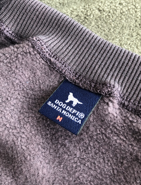 スウェットカーデ   ブランドのドッグデプト/DOG DEPT