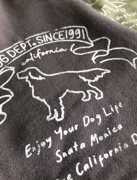 スウェットカーデ   ブランドのドッグデプト/DOG DEPT