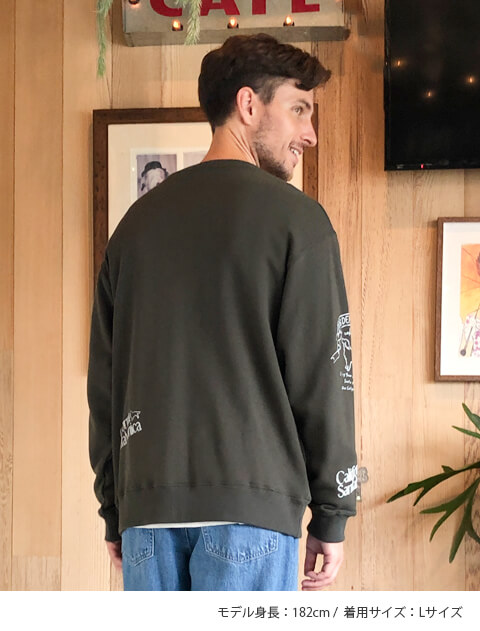 スウェットカーデ   ブランドのドッグデプト/DOG DEPT