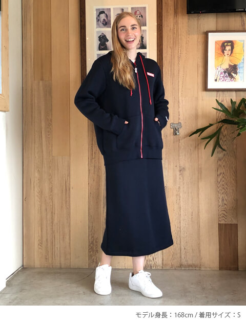 裏ボアジップパーカー   ブランドのドッグデプト/DOG DEPT