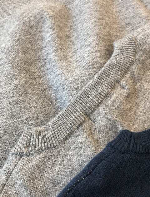 スポーツロゴクルーニット   ブランドのドッグデプト/DOG DEPT