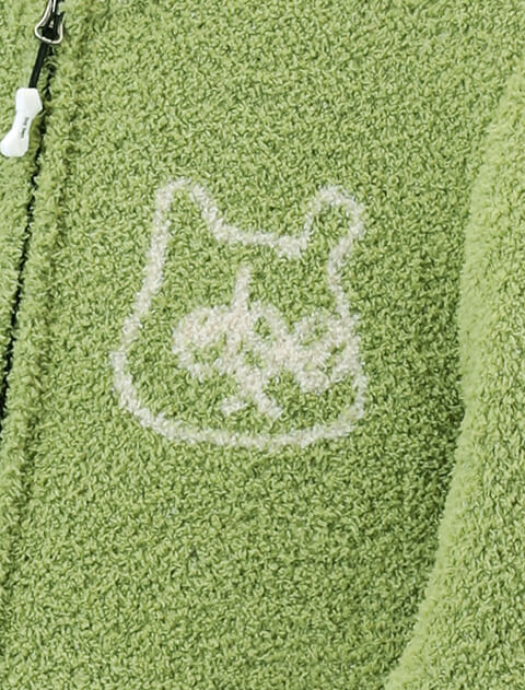 デプタ＆マックスモコモコジップパーカー  ブランドのドッグデプト/DOG DEPT