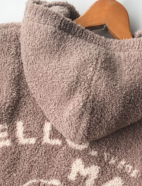 デプタ＆マックスモコモコジップパーカー  ブランドのドッグデプト/DOG DEPT