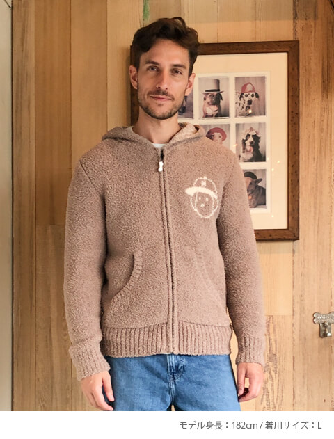 デプタ＆マックスモコモコジップパーカー  ブランドのドッグデプト/DOG DEPT