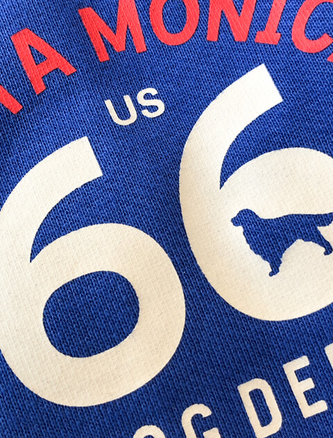 ROUTE66スウェットパンツ ブランドのドッグデプト/DOG DEPT