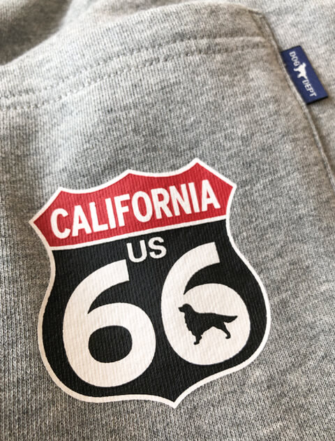 ROUTE66スウェットパンツ ブランドのドッグデプト/DOG DEPT