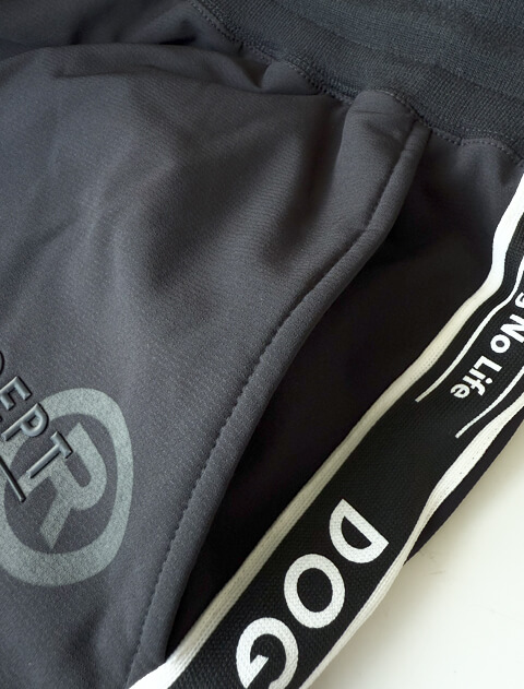 ロゴライン　裏ボアパンツ ブランドのドッグデプト/DOG DEPT