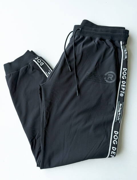 ロゴライン　裏ボアパンツ ブランドのドッグデプト/DOG DEPT