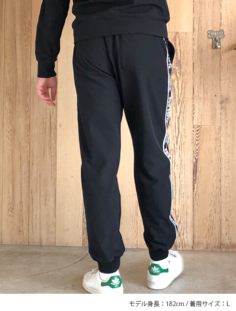 ロゴライン　裏ボアパンツ ブランドのドッグデプト/DOG DEPT