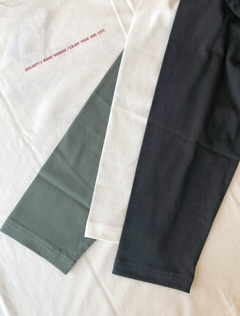 オマージュムービーロンT   ブランドのドッグデプト/DOG DEPT