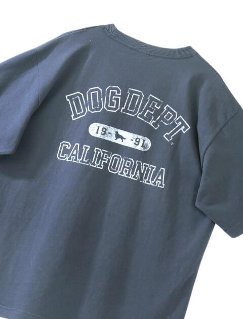 カレッジロゴ Tシャツ ブランドのドッグデプト/DOG DEPT