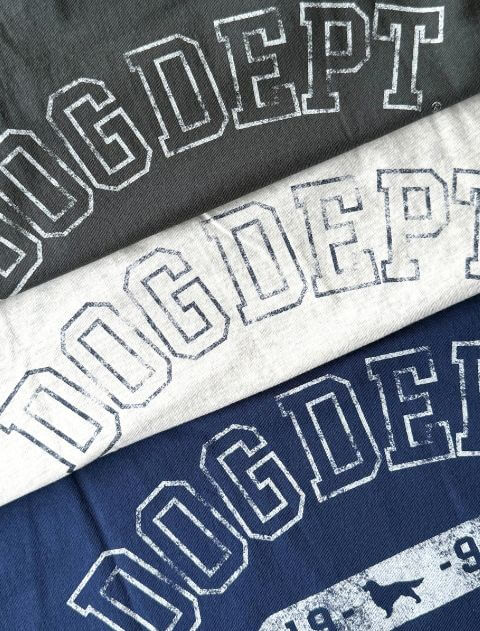 カレッジロゴ Tシャツ ブランドのドッグデプト/DOG DEPT