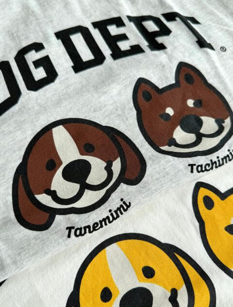 dog ears　Tシャツ ブランドのドッグデプト/DOG DEPT