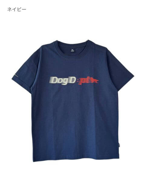USAシャドーボーダーロゴベーシックTシャツ ブランドのドッグデプト/DOG DEPT