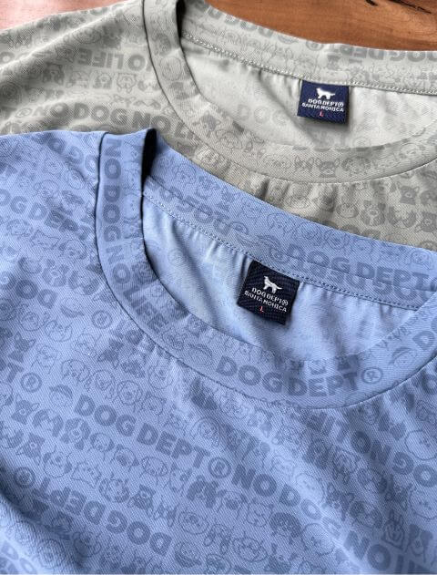 接触冷感ストレッチツイルベーシックTシャツ ブランドのドッグデプト/DOG DEPT